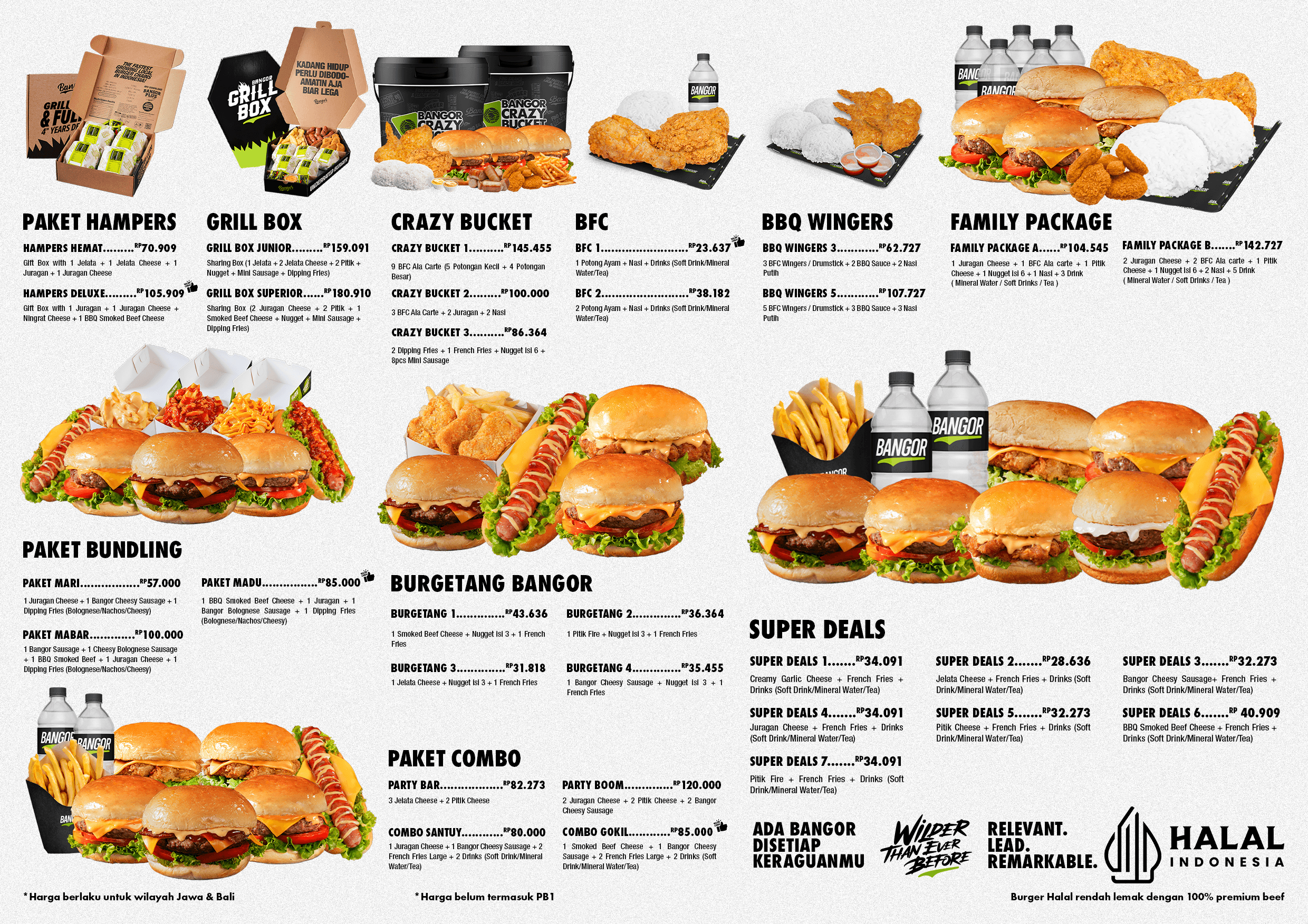 Thumbnail for Burger Menu - Combos & Sides